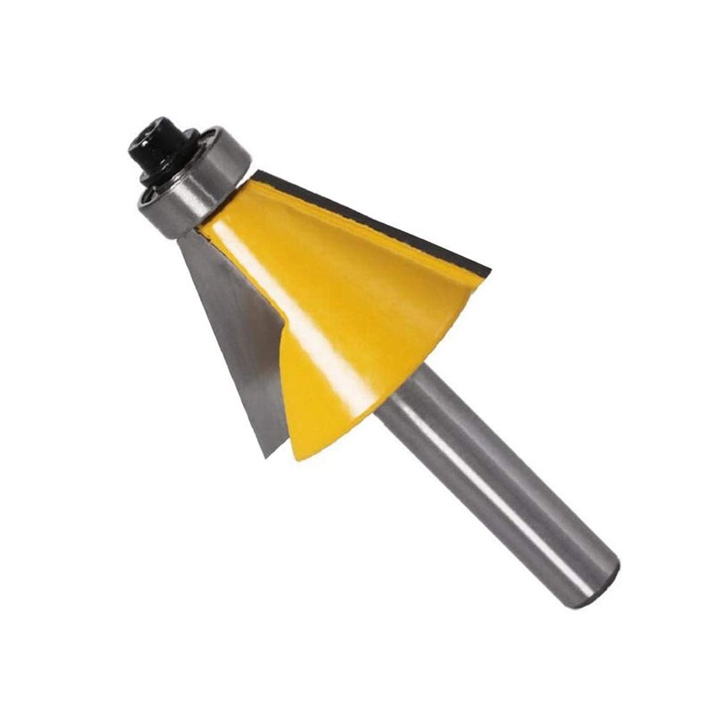 Wolfride 3Pcs Chamfer Router Bit Set 1/4 Inch Shank Bevel Router Bits 15 22.5 30 Degree - Image 5